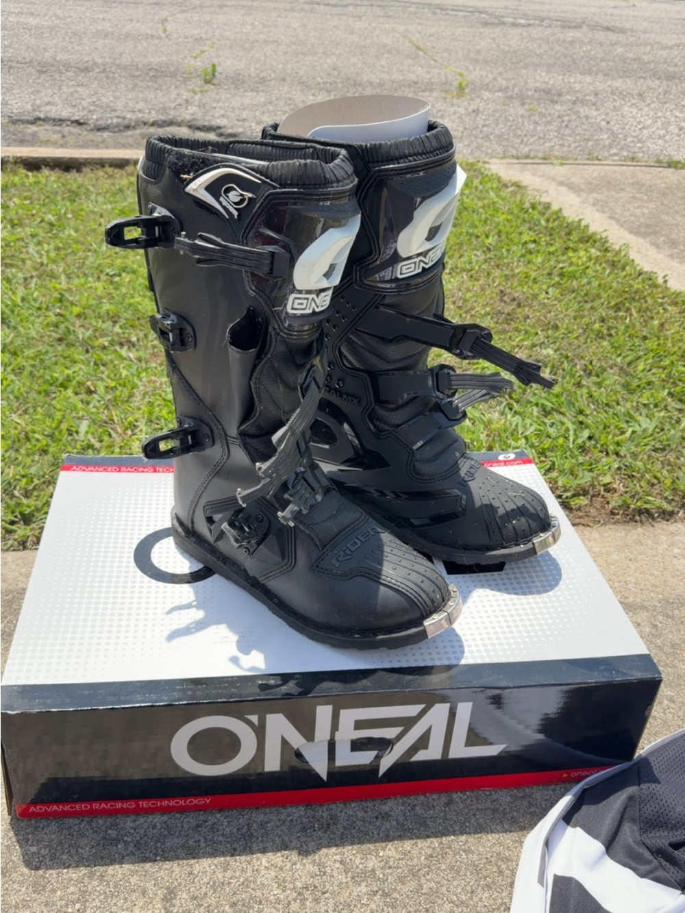 O'Neal Men's Black Motocross Boots